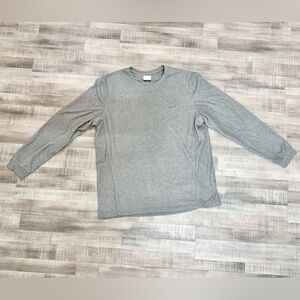 Greg Norman Collection Heather Gray Long Sleeve Pull Over Mens Sz Large